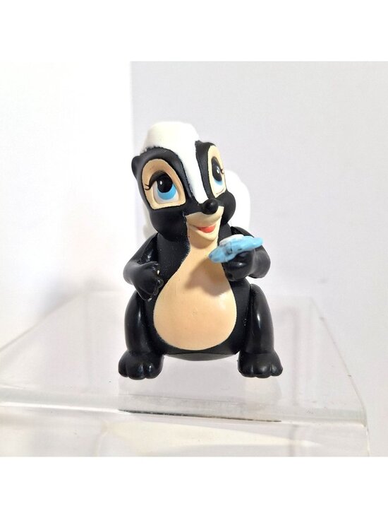 Disney Other - Disney Bambi Flower Skunk PVC Articulated Figure Cake Topper 2.5 Inch